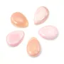 Cabujón Concha rosa gota 7x10mm x 1pc