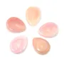 Cabochão Lambi rosa gota 12x16mm x 1pc