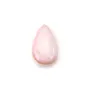 Cabochão Lambi rosa gota 5x8mm x 1pc
