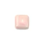 Cabochon Lambi rose carré 10mm x 1pc