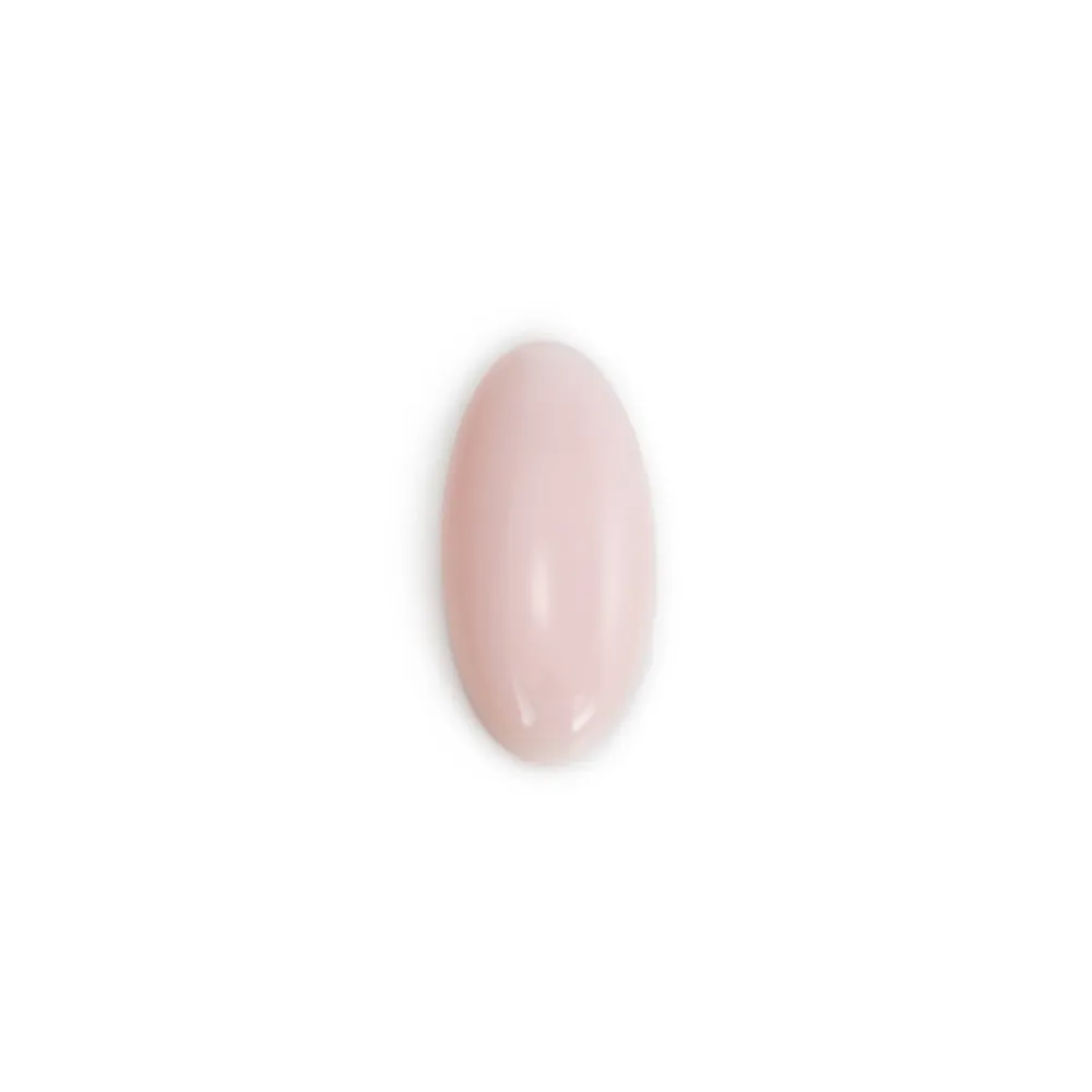 Cabochon Lambi rosa oval 8x16mm x 1pc