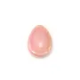 Cabujón Lambi rosa gota 15x20mm x 1pc