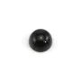 Runder Onyx-Cabochon (Schwarzer Achat) 5mm x 4 Stk.
