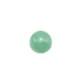 Runder Aventurin-Cabochon 5mm - Natürlicher grüner Stein zum Kleben