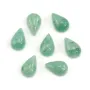 Aventurine Cabochon drop 3.7x5.7mm x 4pcs