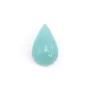 Cabochão Amazonite gota 3.7x5.7mm x 2pcs