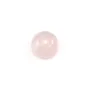 Cabochon Quartz rose rond 5mm x 4pcs