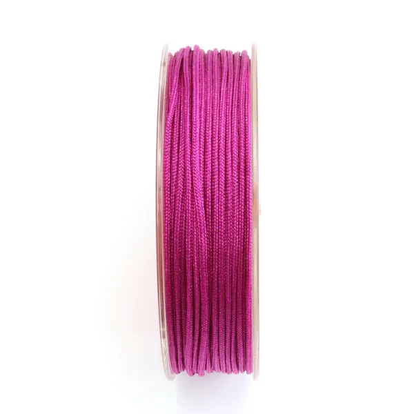 Hilo de poliéster rosa fucsia 1.5mm x 15m
