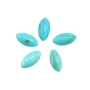 Cabochon Turchese naturale ovale 3x6mm