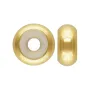 Fermapastiglie rotondo 5mm - Gold Filled x 2pcs