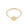 Ring tray for 6mm cabochon - Gold Filled x 1pc
