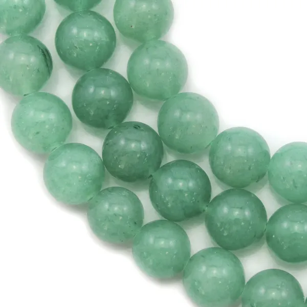 Aventurine, round, 16mm x 38cm