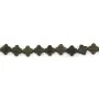 Obsidiana trevo 7.5mm x 38cm