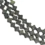 Diaspro Kambaba trifoglio 6.5mm x 38cm