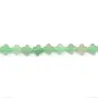 Fluorite verde trevo 6.5mm x 38cm
