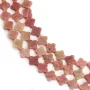 Rodonita trevo 7.5mm x 38cm