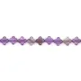 Ametista trevo 10mm x 38cm