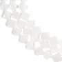 Cristal de roche trèfle 10mm x 38cm