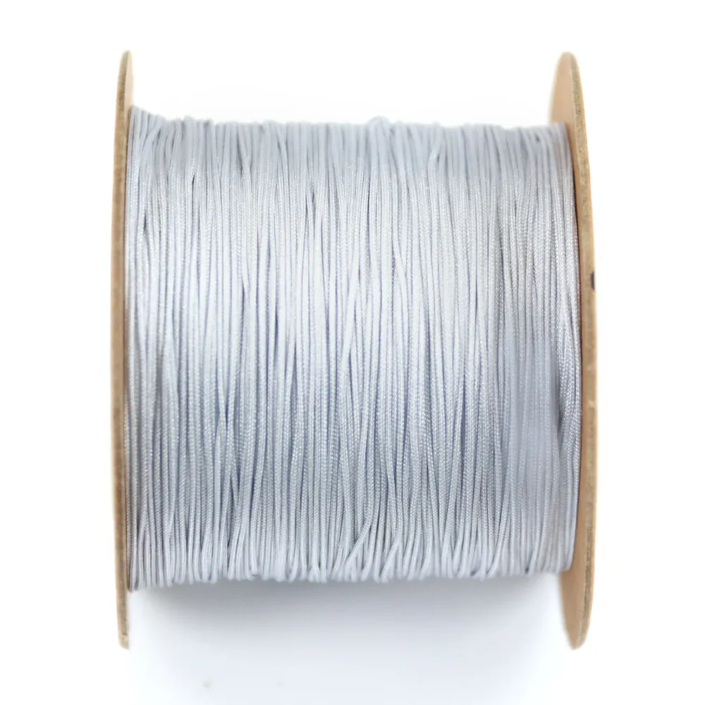 Blue chalcedony polyester thread 0.8mm x 5m