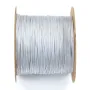 Blue chalcedony polyester thread 0.8mm x 5m