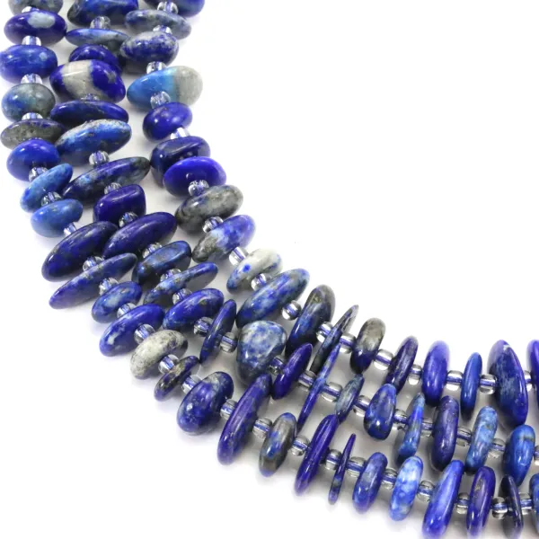 Lapis Lazuli chips baroque x 39cm