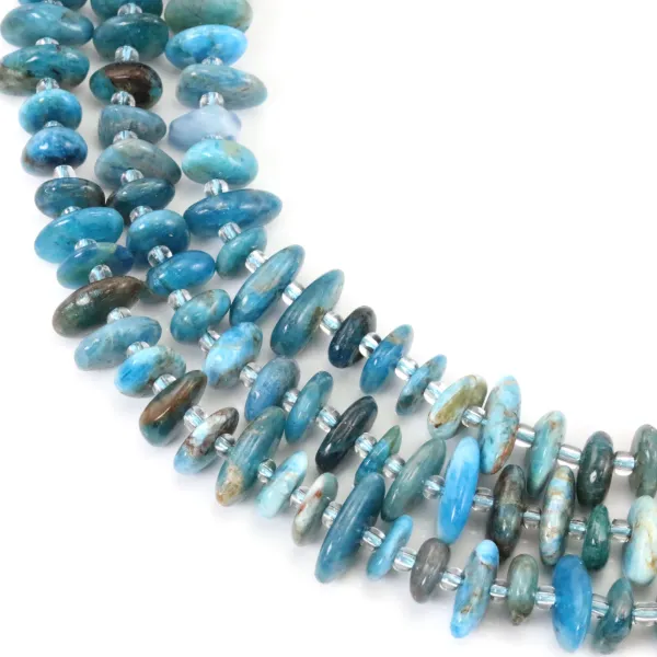 Lasquinhas de apatite barroca x 39cm (env.69pcs)