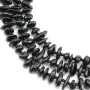 Black tourmaline baroque chips x 39cm