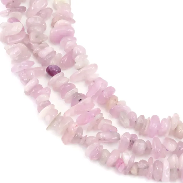 Kunzite chips x 40cm