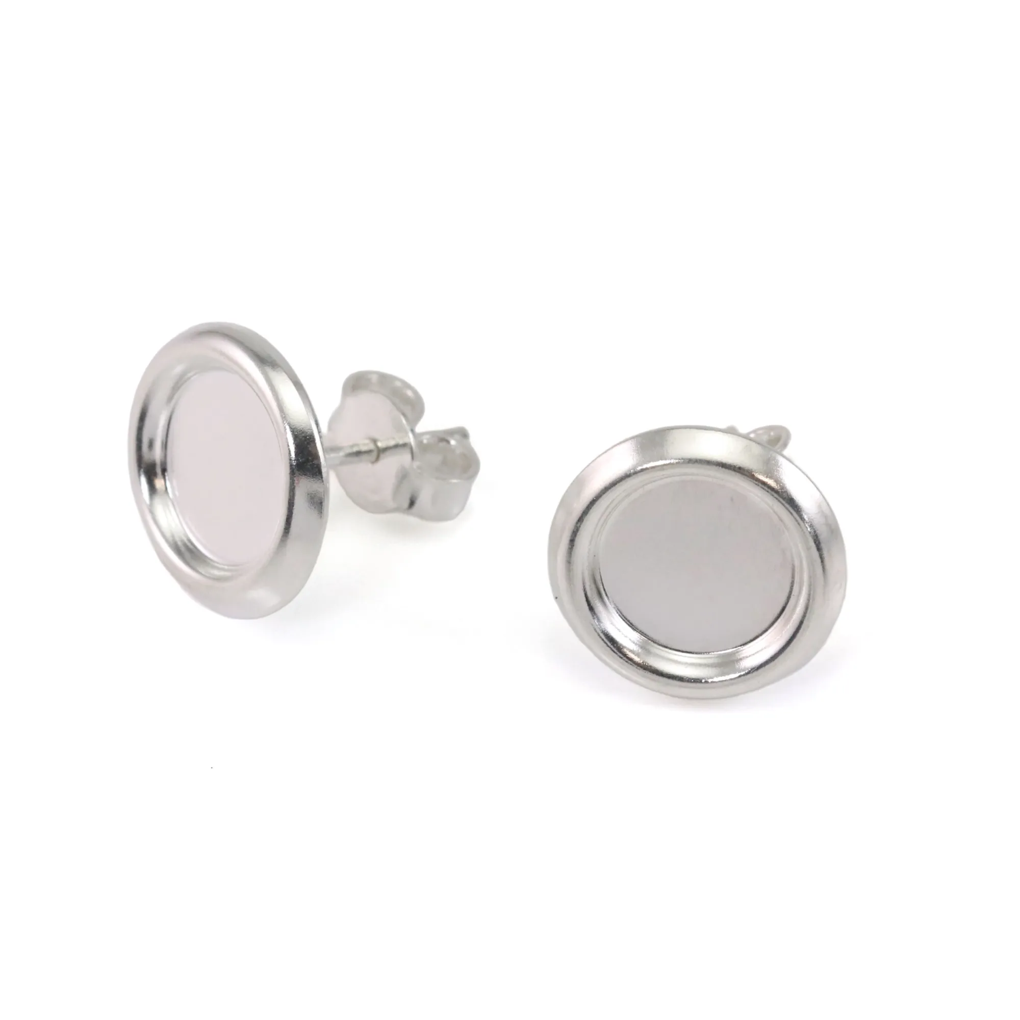 Boucles D'Oreilles Clous Araignée Vintage Argent - Bijoux Femme Acier Inoxydable