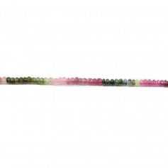 Tourmaline Rondelle Facette