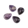Cabochão ametista gota 15x20mm x 1pc