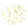 Gelber Zirkoniumoxid-Rundschliff 2mm x 50Stk.