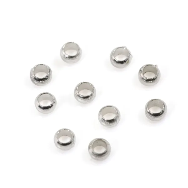Crimp bead 2.5mm - Silver 925 x 20pcs