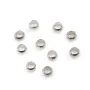Perle à écraser rond 2.5mm - Argent 925 x 20pcs
