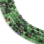 Rubino Zoisite rotondo 2mm x 38cm