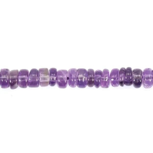 Amethyst Heishi-Rondelle 6-7mm x 40cm