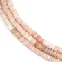 Pink opal heishi rondelle 8-9mm x 40cm