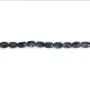 Saphir ovale facetté 4x6mm x 4pcs
