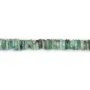 Esmeralda rodela heishi 7-9mm x 41cm