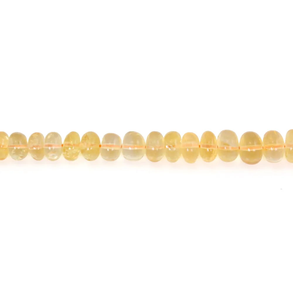 Citrine gradient rondelle size 6-12mm x 47cm
