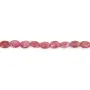 Oval tourmaline 7x9mm x 40cm