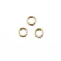 Open rings 2.5x0.5mm - 304 Gold Stainless Steel x 50pcs