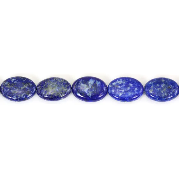 Lapis lazuli ovale 13x18mm x 2pcs