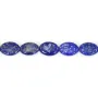 Lapis lazuli ovalado 13x18mm x 2pzs