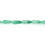 Agata verde goccia 6x16mm x 2pz