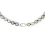 Tahiti Pearl Drop Necklace | Rhodium-plated 925 Silver