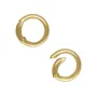Round spring clasp 10mm - Gold Filled x 1pc