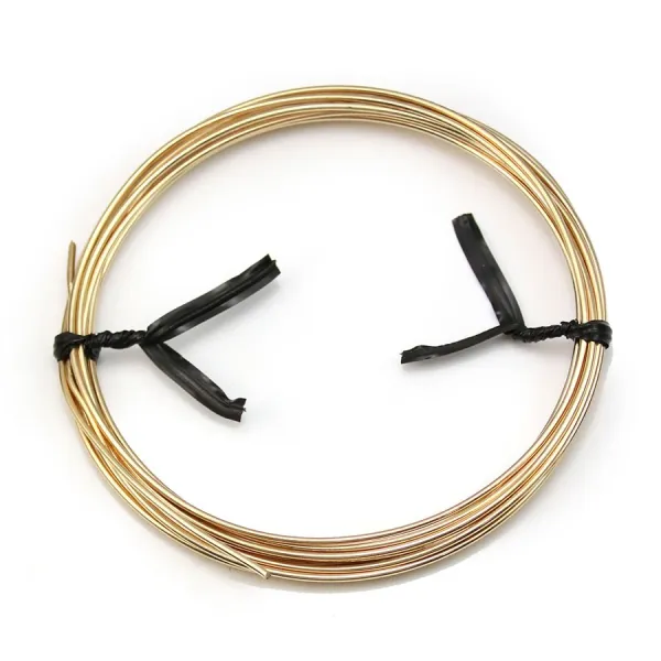 Hilo semiduro 1.02mm - Gold Filled x 2.2m