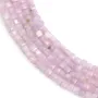 Cubo di kunzite sfaccettato 3mm x 38cm