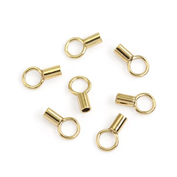 Extremo de Hilo 1.4mm Gold Filled | Acabado Joyería Pro